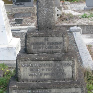 PIRIE Doreen Catherine 1916-1938