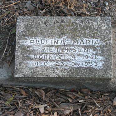 PIETERSEN Paulina Maria 1881-1953