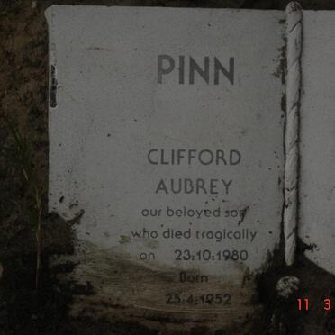 PINN Clifford Aubrey 1952-1980