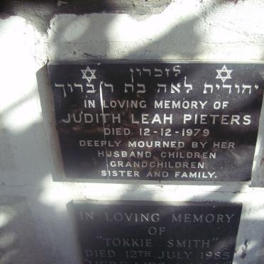PIETERS Judith Leah -1979
