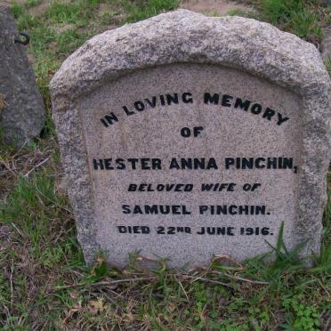 PINCHIN Hester Anna -1916