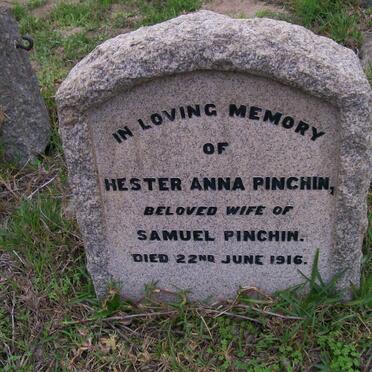 PINCHIN Hester Anna -1916