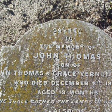 POCOCK John Thomas -1876 &amp; Grace Vernon -1868 :: POCOCK John Thomas -1843
