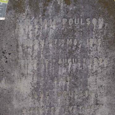 POULSON William 1816-1894