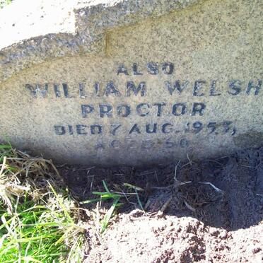 PROCTOR William Welsh -1953