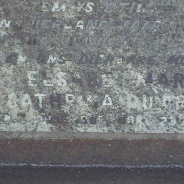 PREEZ Hendrik Ryk, du 1888-1943 &amp; Elsabe Maria Catharina 1987-1963