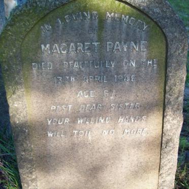 PAYNE Margaret -1946