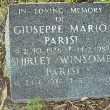 PARISI Giuseppe Mario 1926-1989 &amp; Shirley Winsome 1935-1990