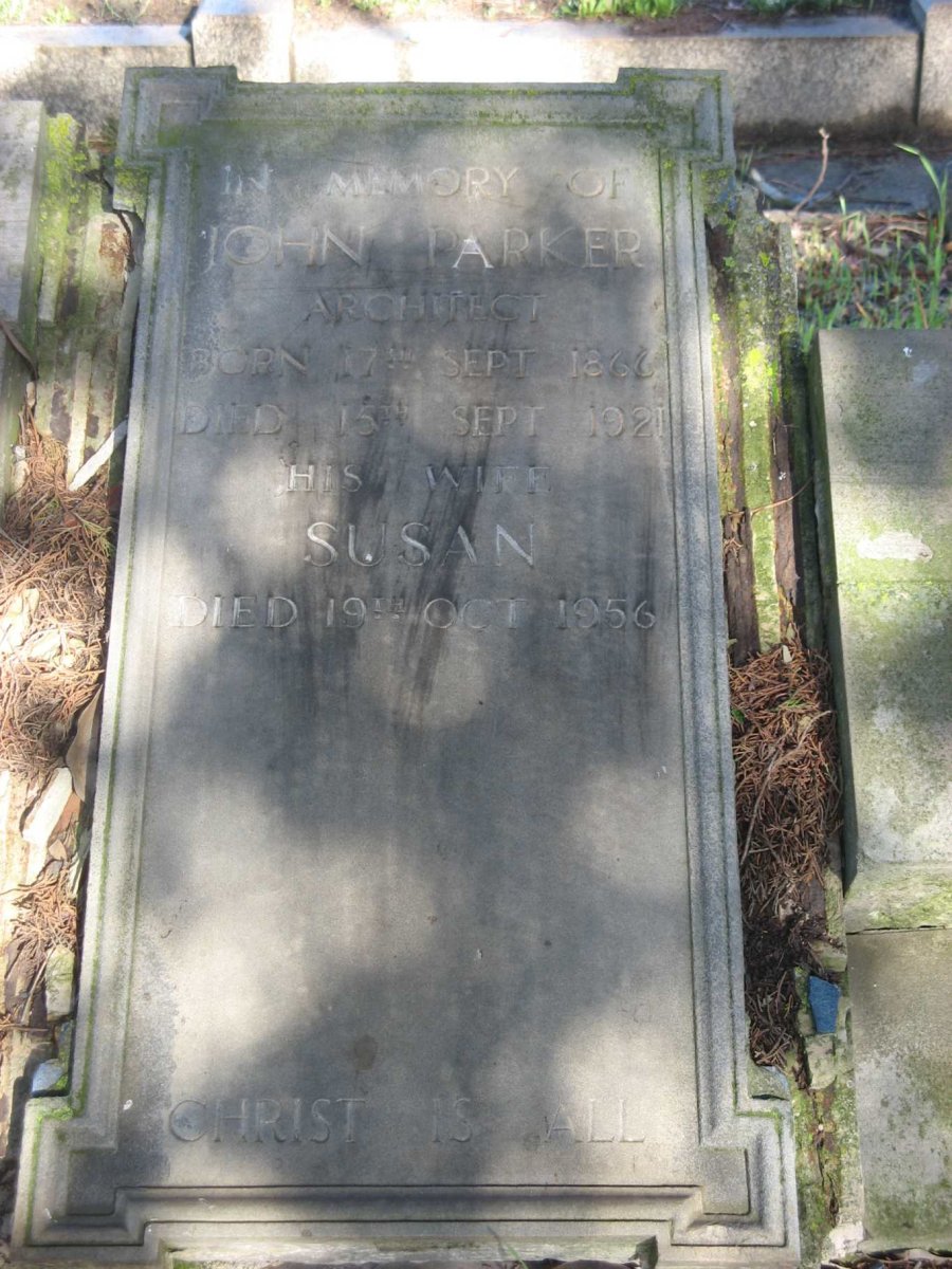 PARKER John 1866-1921 & Susan -1956
