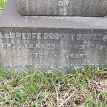 RAWSTORNE Lawrence Robert -1919 &amp; L.
