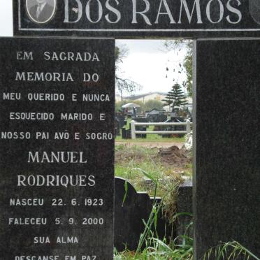 RAMOS Manuel Rodriques, dos 1923-2000