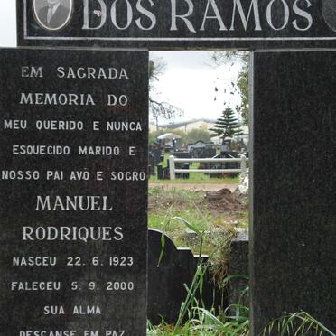 RAMOS Manuel Rodriques, dos 1923-2000