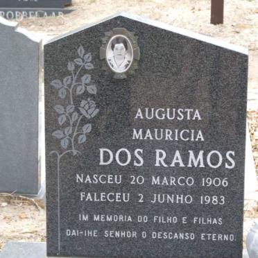 RAMOS Augusta Mauricia, dos 1906-1983