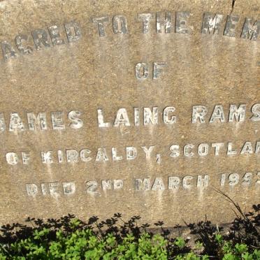 RAMSAY James Laing -1953