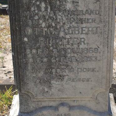 RICHTER Otto Albert 1868-1933