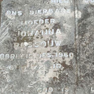 ROSSOUW Johanna -1960