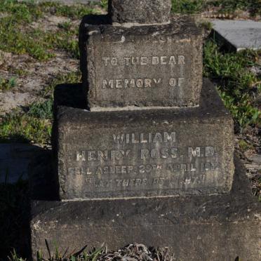 ROSS William Henry -1912