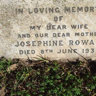 ROWAN Josephine -1935