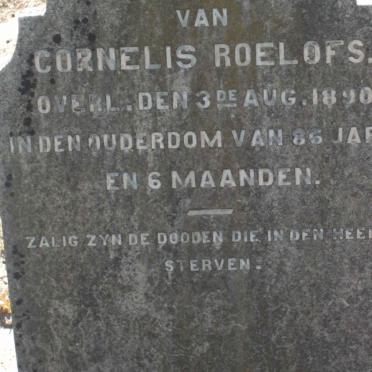 ROELOFS Cornelis -1890