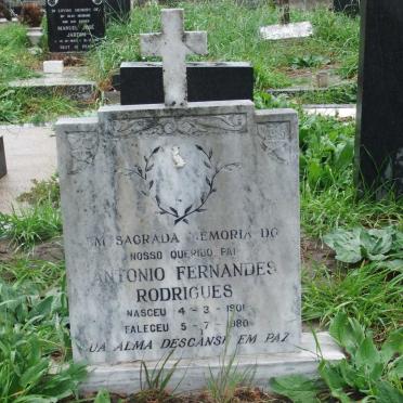 RODRIGUES Antonio Fernandes 1901-1980