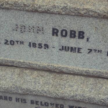 ROBB John 1859-1935