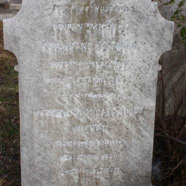 ROES Johan Michael Ferdinand, le 1857-1908 &amp; Martha Jacoba VOS -1914