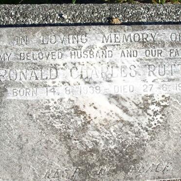 RUTTER Ronald Charles 1939-1981