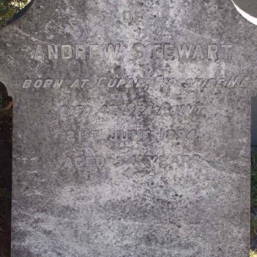 STEWART Andrew -1894