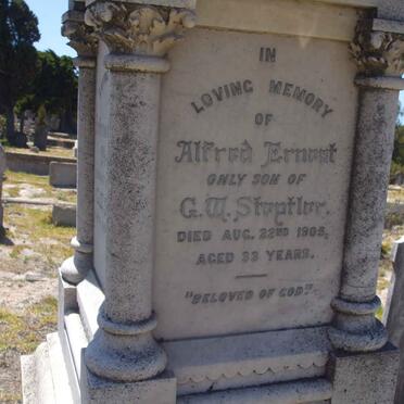 STEYTLER Alfred Ernest -1905