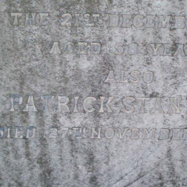 STANLEY Patrick -1911