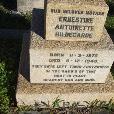 ST. ARNAUD family graves