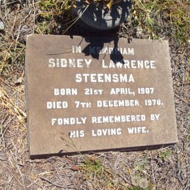STEENSMA Sidney Lawrence 1907-1970