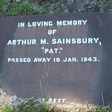 SAINSBURY Arthur M. -1943