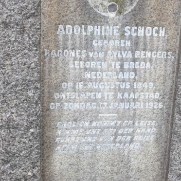 SCHOCH Adolphine 1849-1926