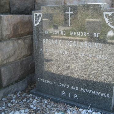 SCALABRINO Rosario 1896-1955