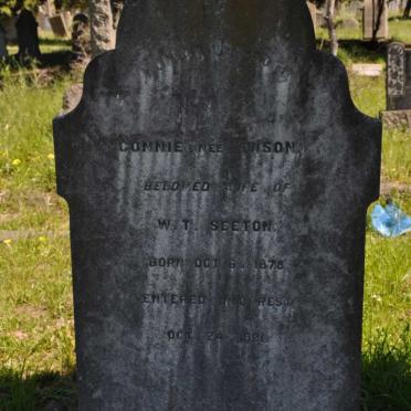 SEETON Connie nee TUSON 1878-1921