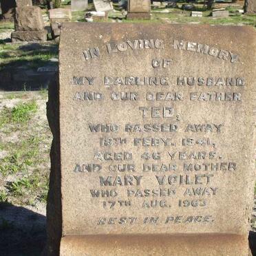 SEARLE Ted -1941 &amp; Mary Violet -1963