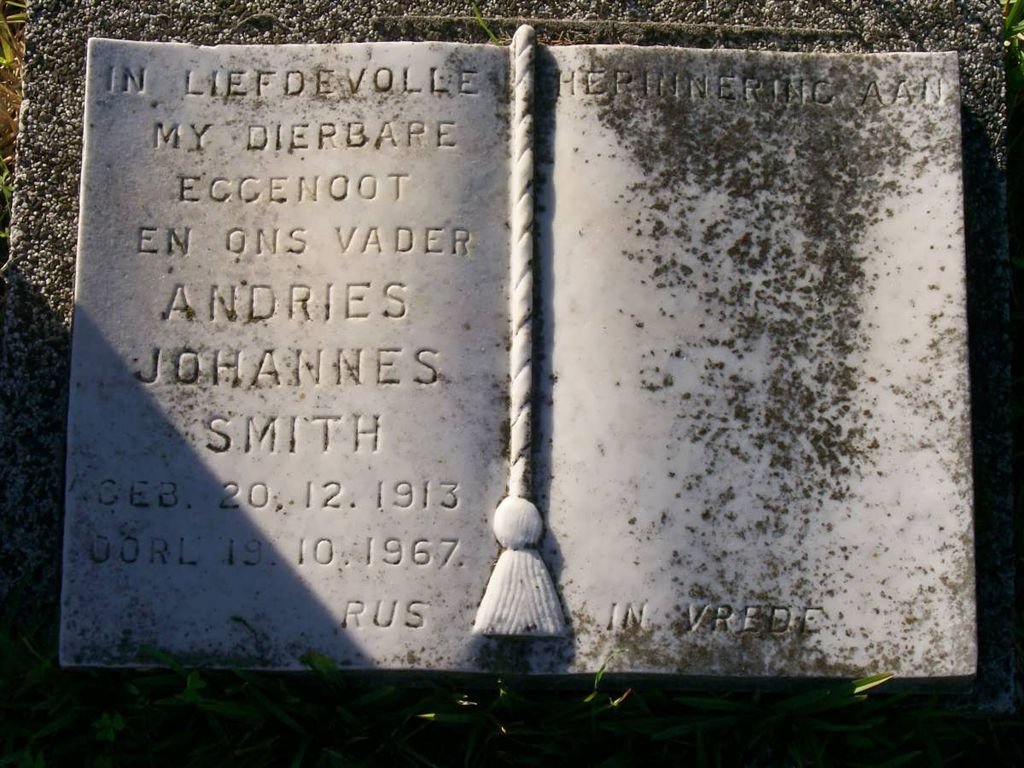 SMITH Andries Johannes 1913-1967