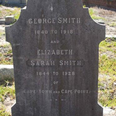 SMITH George 1840-1918 &amp; Elizabeth Sarah 1844-1928