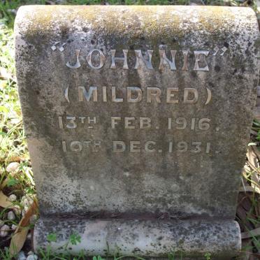 SMEER Mildred 1916-1931