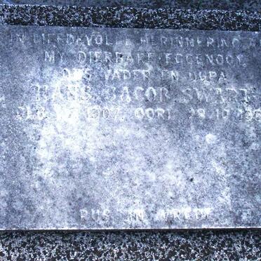 SWART Hans Jacob 1907-1967