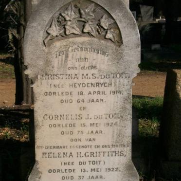TOIT, du :: HEYDENRYCH :: GRIFFITHS