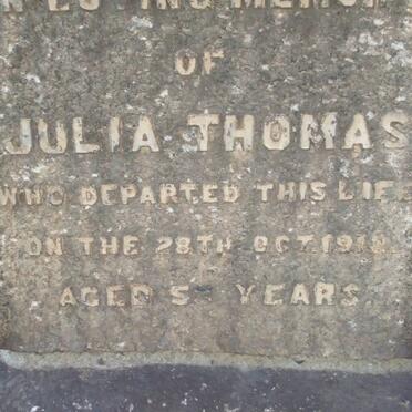 THOMAS Julia -1918