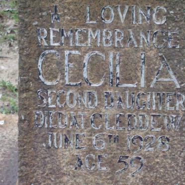 CLEDDEW Cecilia -1928