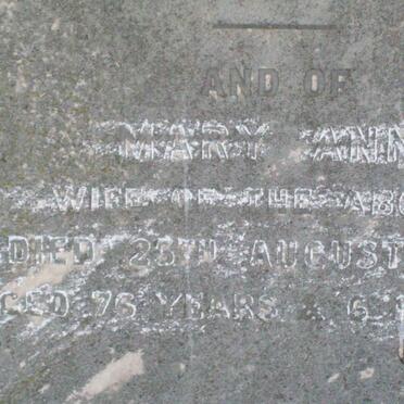 TWOGOOD Mary Ann -1904