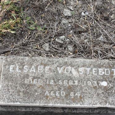 VOLSTEEDT Elsabe -1937