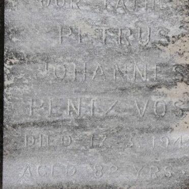 VOS Petrus Johannes Pentz -1942