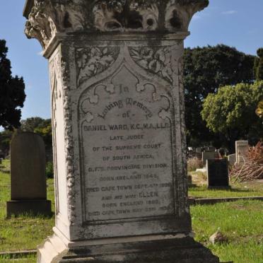 WARD Daniel 1848-1926 &amp; Ellen 1862-1934
