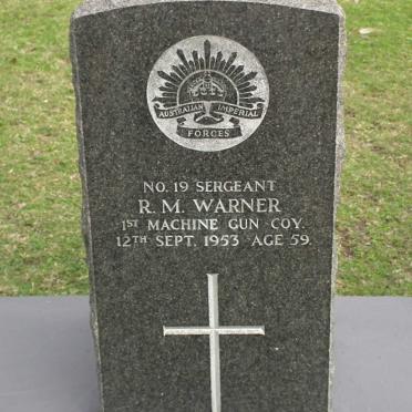 WARNER R.M. -1953