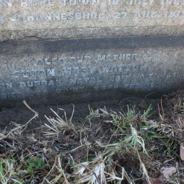 WATSON Charles John Griffiths 1837-1921 &amp; Susan Mary 1851-1931 :: COOK Ethel Winifred 1881-1919 